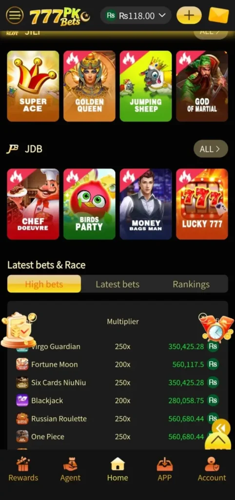 777pkbets game